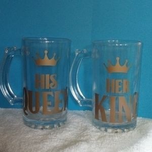 His & His Beer Mugs